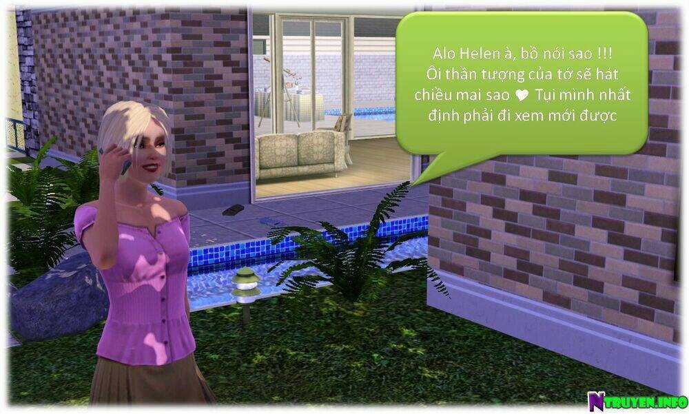 Truyện Sims - Bí Mật Màu Xanh Chapter 1 trang 18
