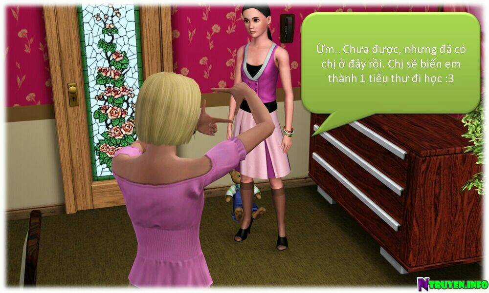 Truyện Sims - Bí Mật Màu Xanh Chapter 1 trang 28