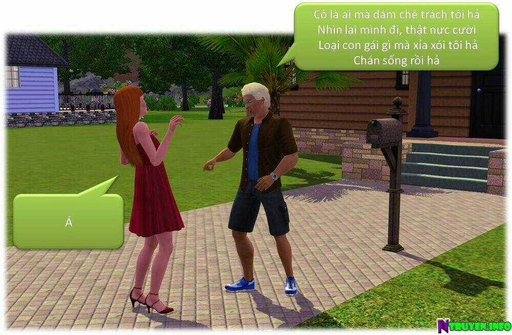 Truyện Sims - Bí Mật Màu Xanh Chapter 1 trang 40