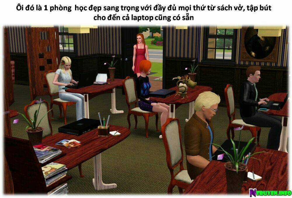 Truyện Sims - Bí Mật Màu Xanh Chapter 1 trang 44