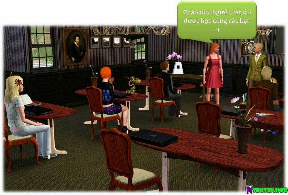 Truyện Sims - Bí Mật Màu Xanh Chapter 1 trang 50