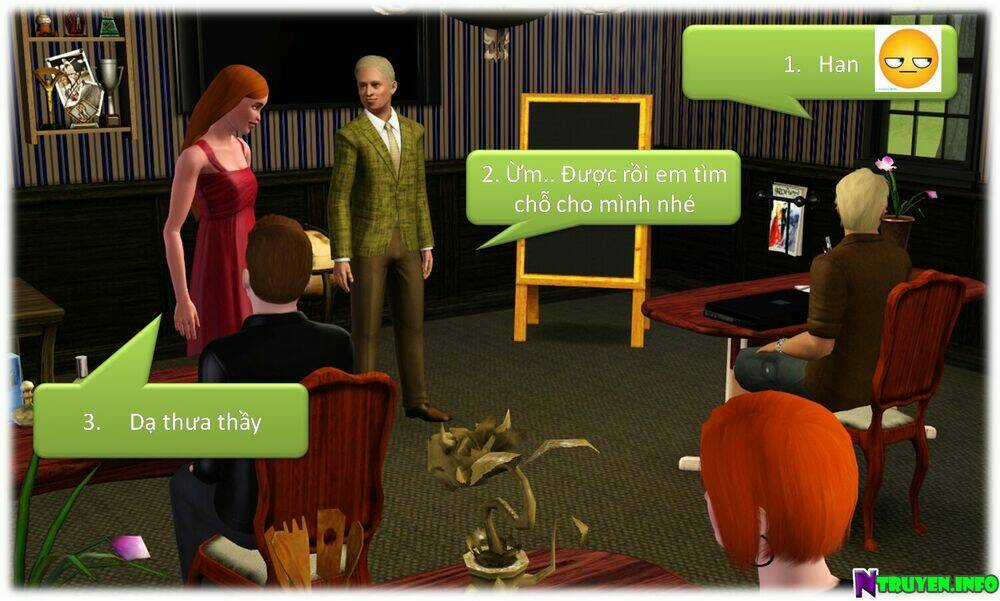 Truyện Sims - Bí Mật Màu Xanh Chapter 1 trang 53