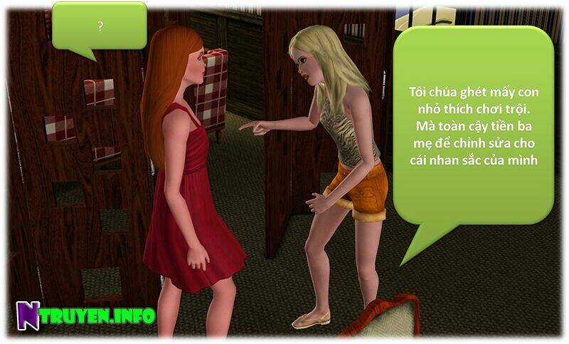 Truyện Sims - Bí Mật Màu Xanh Chapter 2 trang 11
