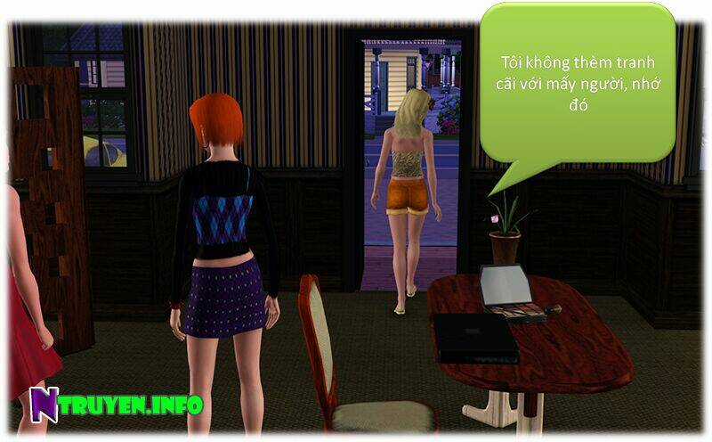 Truyện Sims - Bí Mật Màu Xanh Chapter 2 trang 22