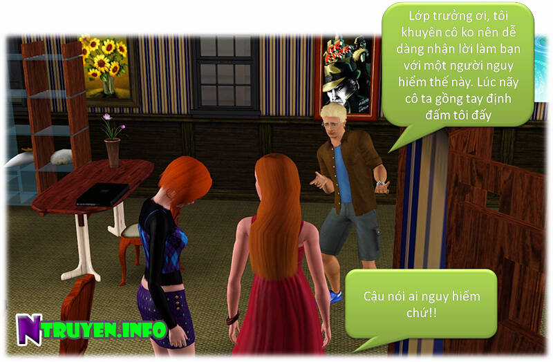 Truyện Sims - Bí Mật Màu Xanh Chapter 2 trang 28