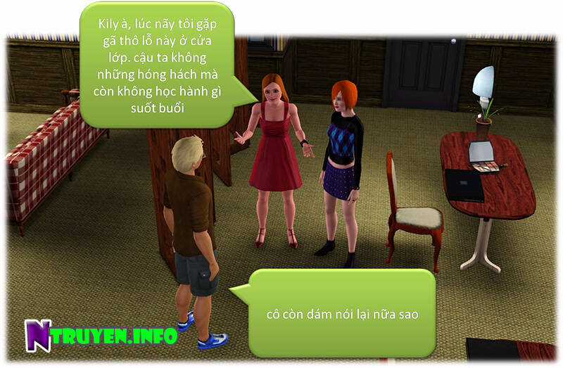 Truyện Sims - Bí Mật Màu Xanh Chapter 2 trang 29