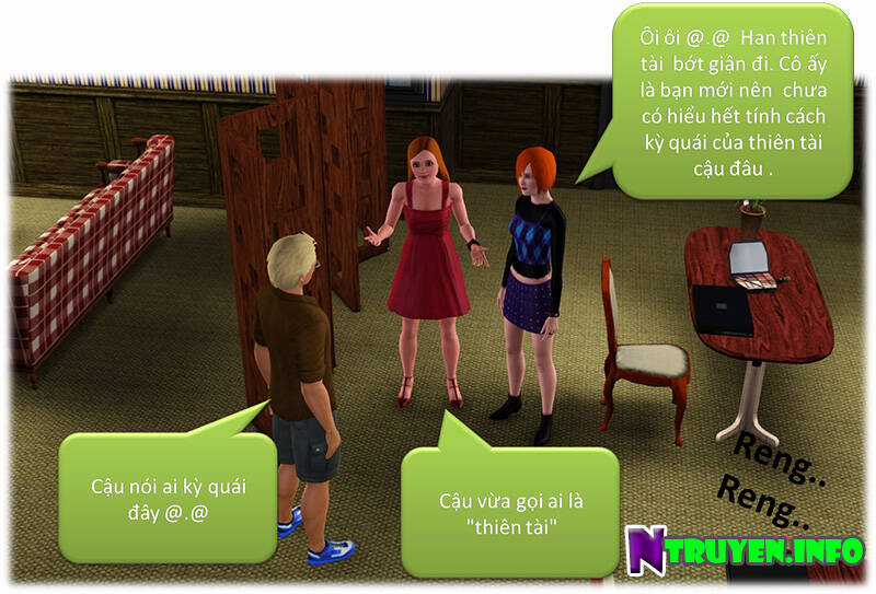 Truyện Sims - Bí Mật Màu Xanh Chapter 2 trang 30