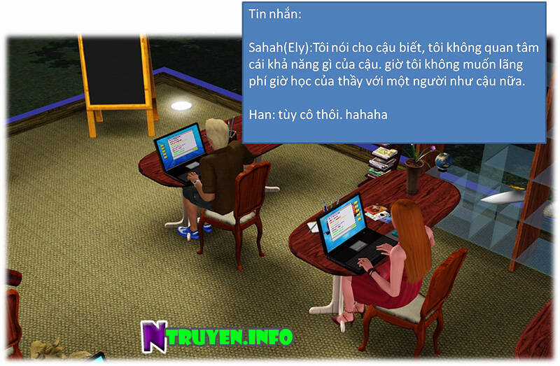 Truyện Sims - Bí Mật Màu Xanh Chapter 2 trang 34