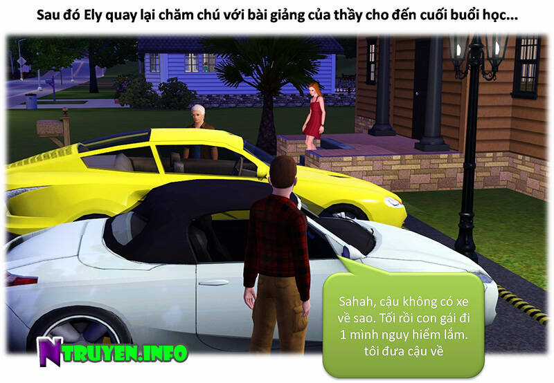 Truyện Sims - Bí Mật Màu Xanh Chapter 2 trang 35