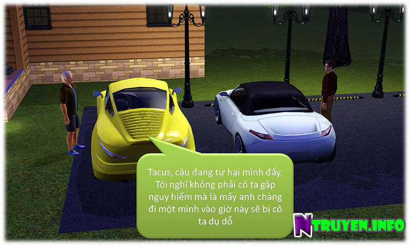 Truyện Sims - Bí Mật Màu Xanh Chapter 2 trang 36