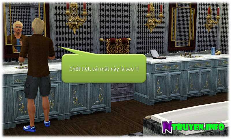 Truyện Sims - Bí Mật Màu Xanh Chapter 2 trang 53