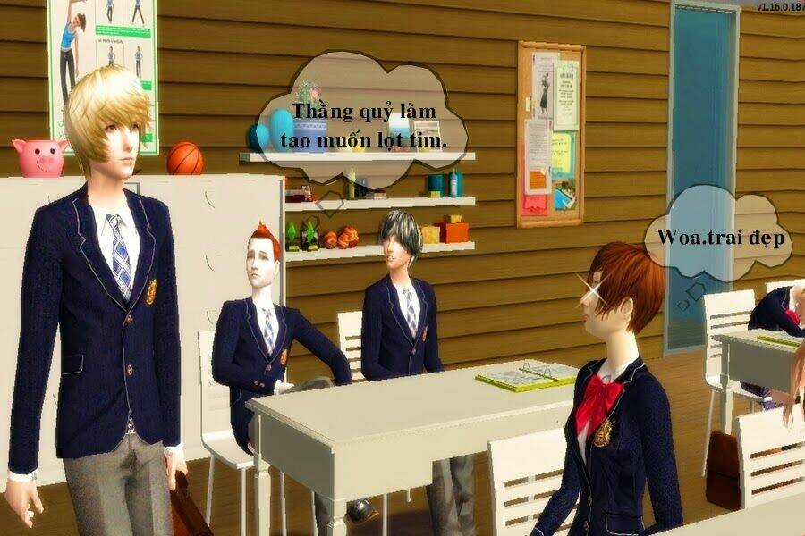 Truyện Sims - Love U Chapter 1 trang 44