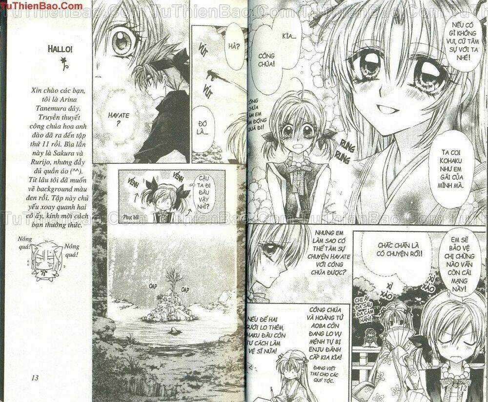 Truyền thuyết công chúa hoa anh đào Chapter 11 trang 4