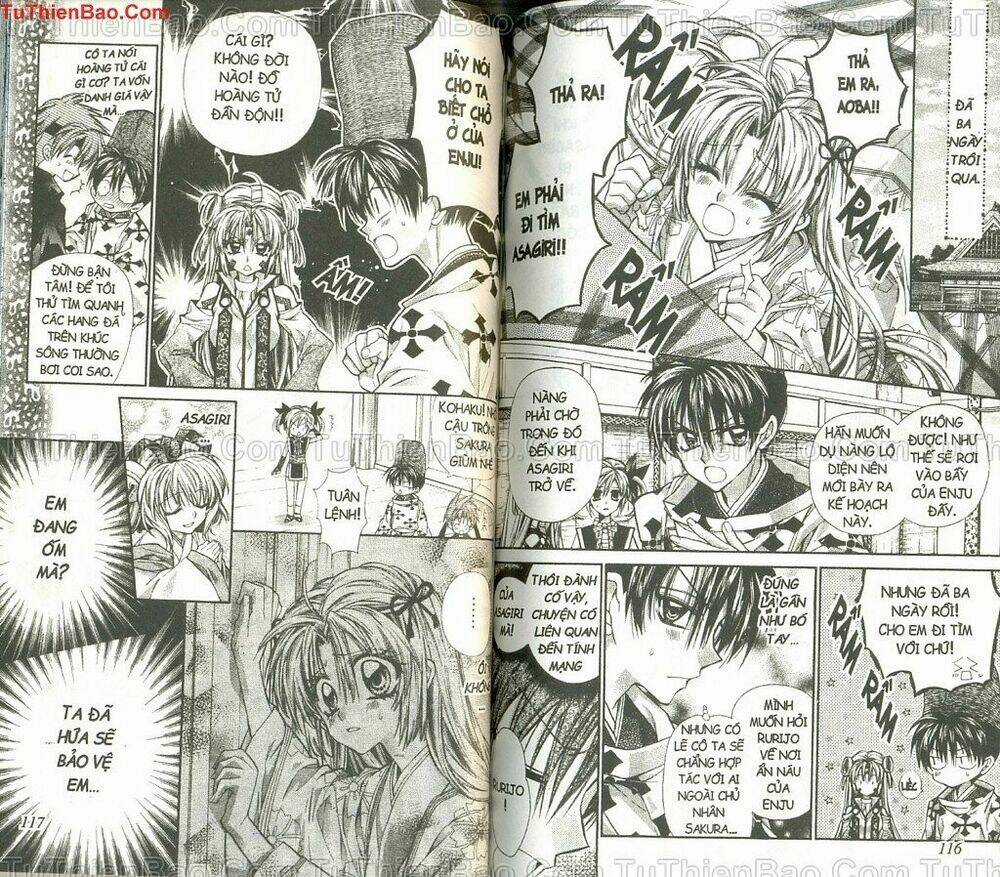 Truyền thuyết công chúa hoa anh đào Chapter 11 trang 56