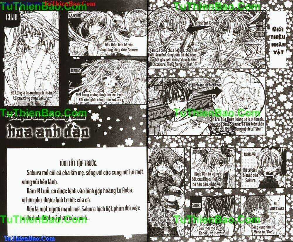 Truyền thuyết công chúa hoa anh đào Chapter 12 trang 2