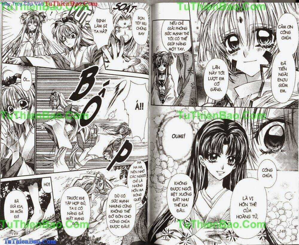 Truyền thuyết công chúa hoa anh đào Chapter 12 trang 75