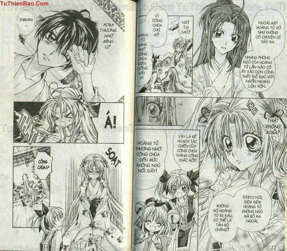 Truyền thuyết công chúa hoa anh đào Chapter 8 trang 34