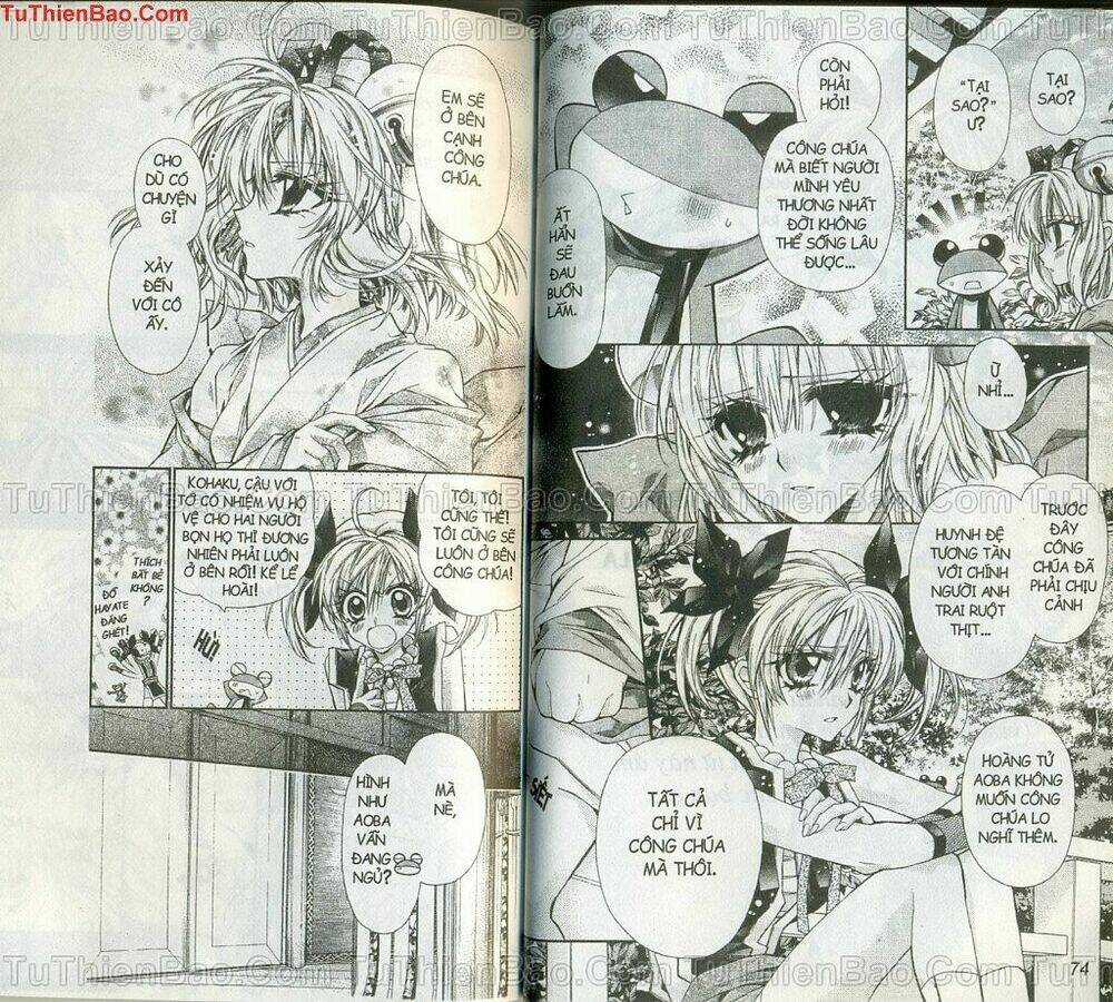 Truyền thuyết công chúa hoa anh đào Chapter 9 trang 36