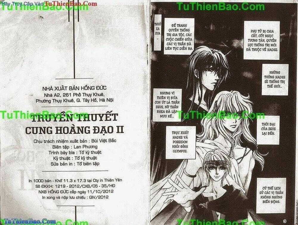 Truyền Thuyết Cung Hoàng Đạo Ii Chapter 1 trang 1