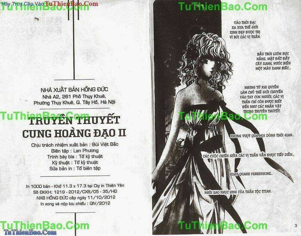 Truyền Thuyết Cung Hoàng Đạo Ii Chapter 3 trang 2