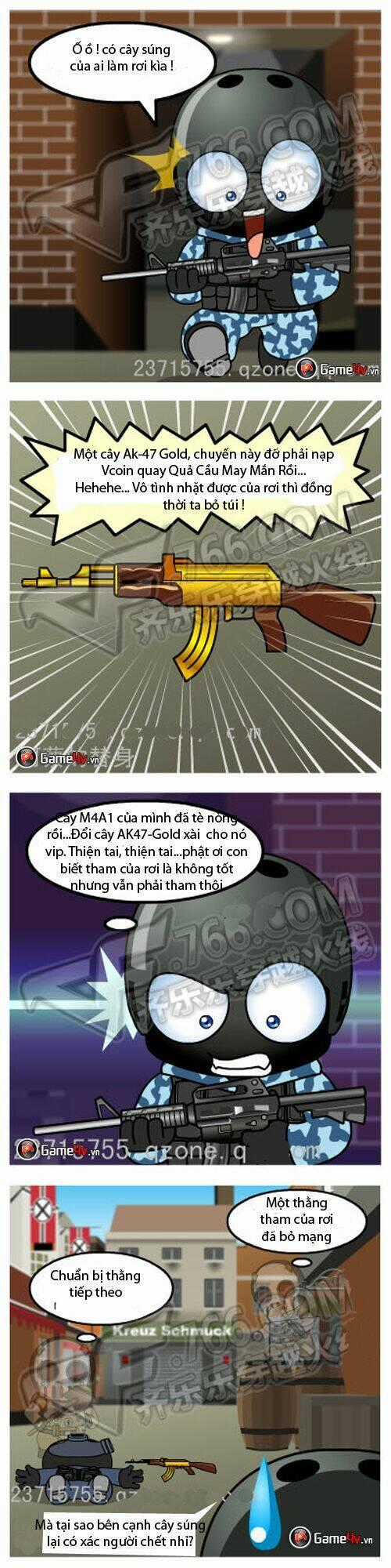 Truyện Vui Về Game Cross Fire Chapter 2 trang 3