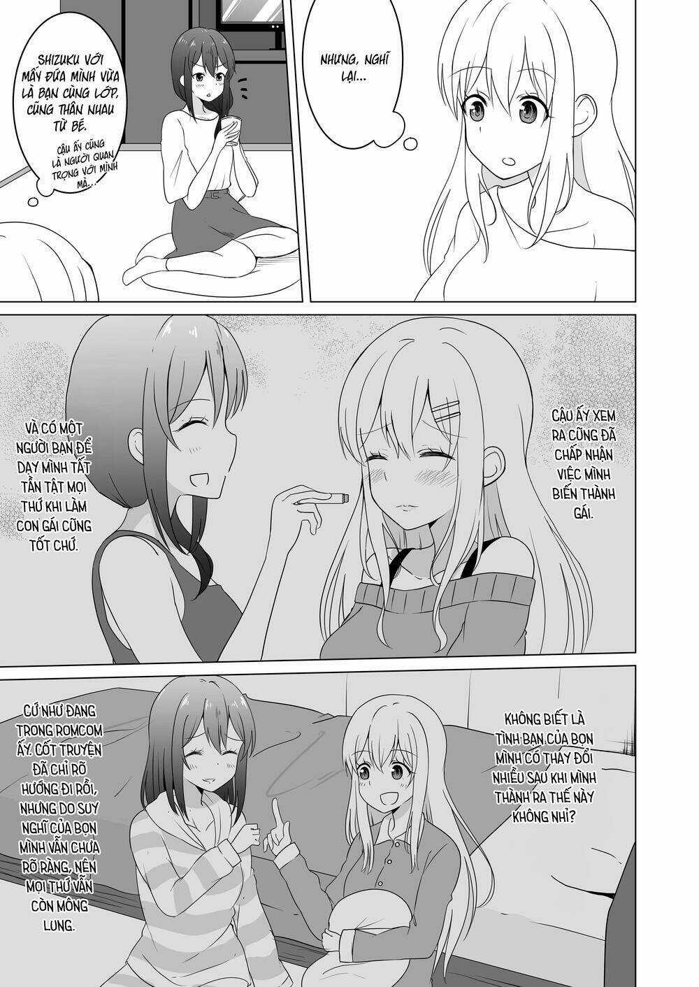 Ts Suki Na Danshi Ga Ts Shita Kara Zenryoku De Risou No Ts-Kko Wo Enjiru Yatsu Chapter 12 trang 3