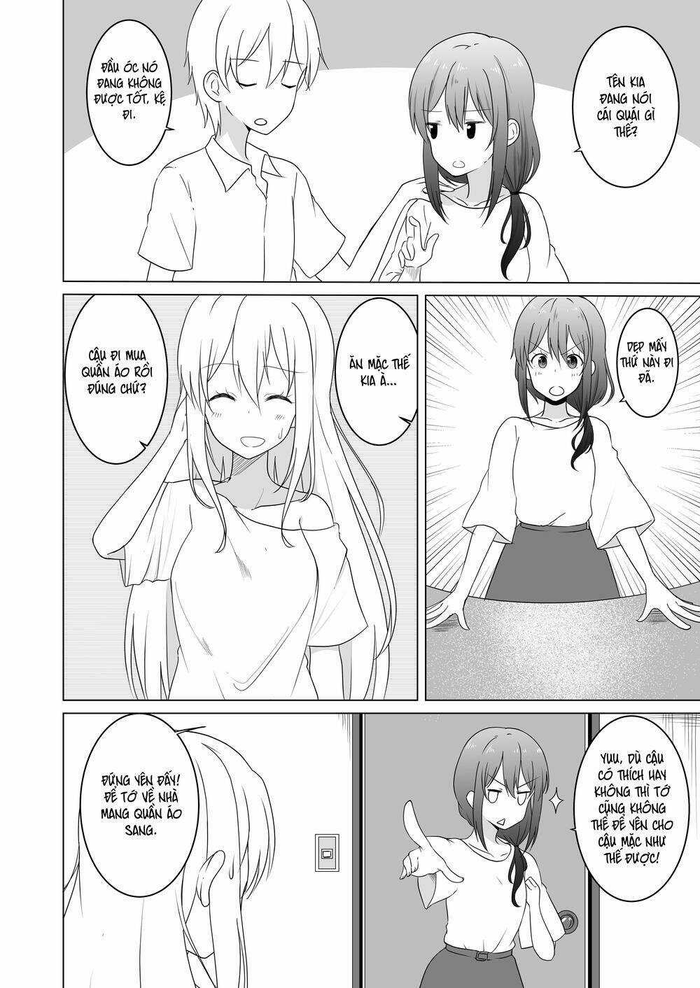 Ts Suki Na Danshi Ga Ts Shita Kara Zenryoku De Risou No Ts-Kko Wo Enjiru Yatsu Chapter 12 trang 4