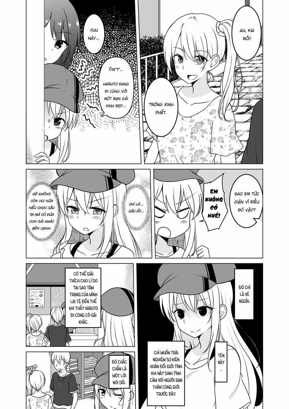 Ts Suki Na Danshi Ga Ts Shita Kara Zenryoku De Risou No Ts-Kko Wo Enjiru Yatsu Chapter 23 trang 3