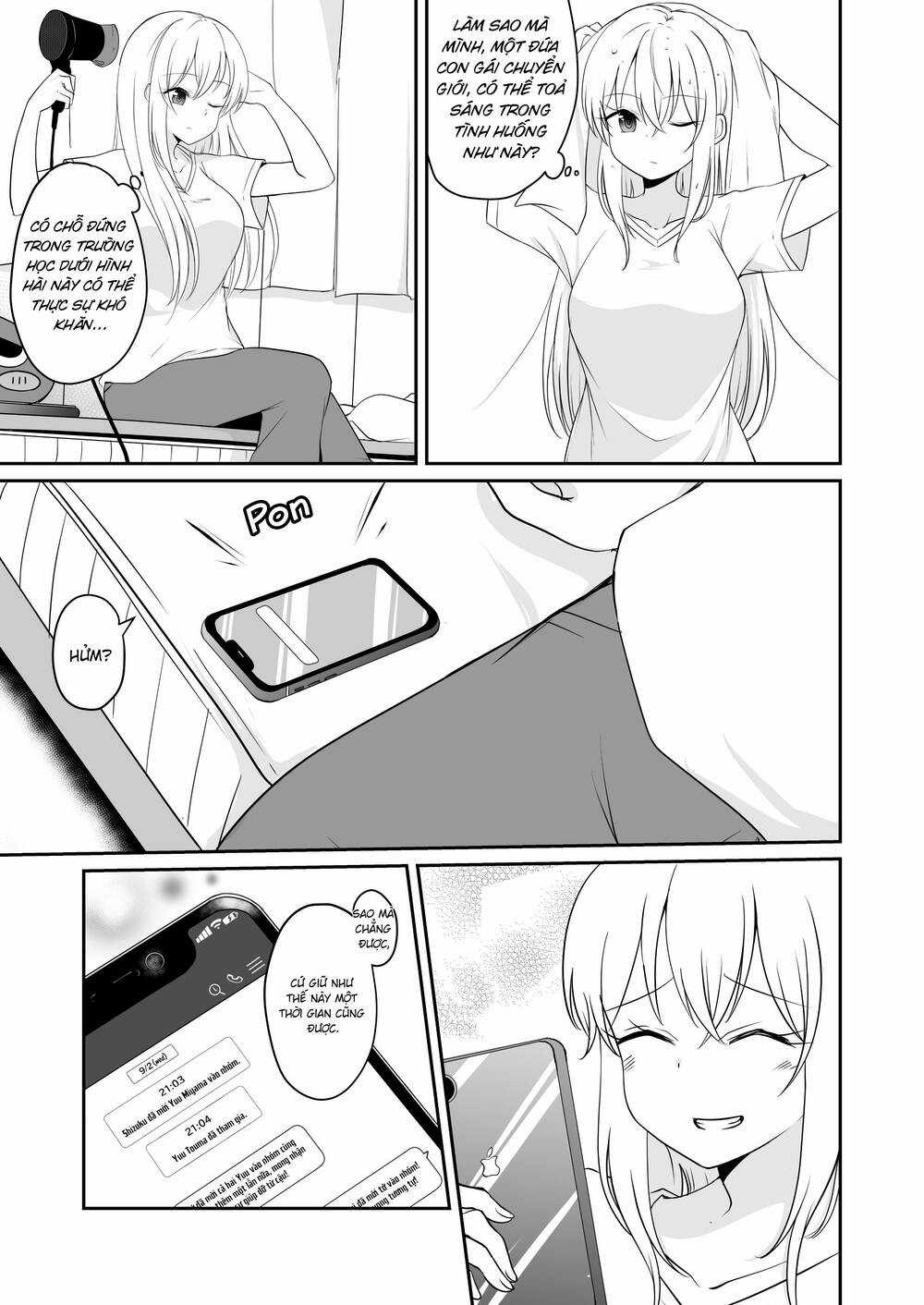 Ts Suki Na Danshi Ga Ts Shita Kara Zenryoku De Risou No Ts-Kko Wo Enjiru Yatsu Chapter 28 trang 4