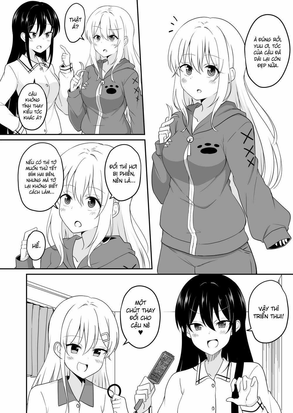 Ts Suki Na Danshi Ga Ts Shita Kara Zenryoku De Risou No Ts-Kko Wo Enjiru Yatsu Chapter 31 trang 4