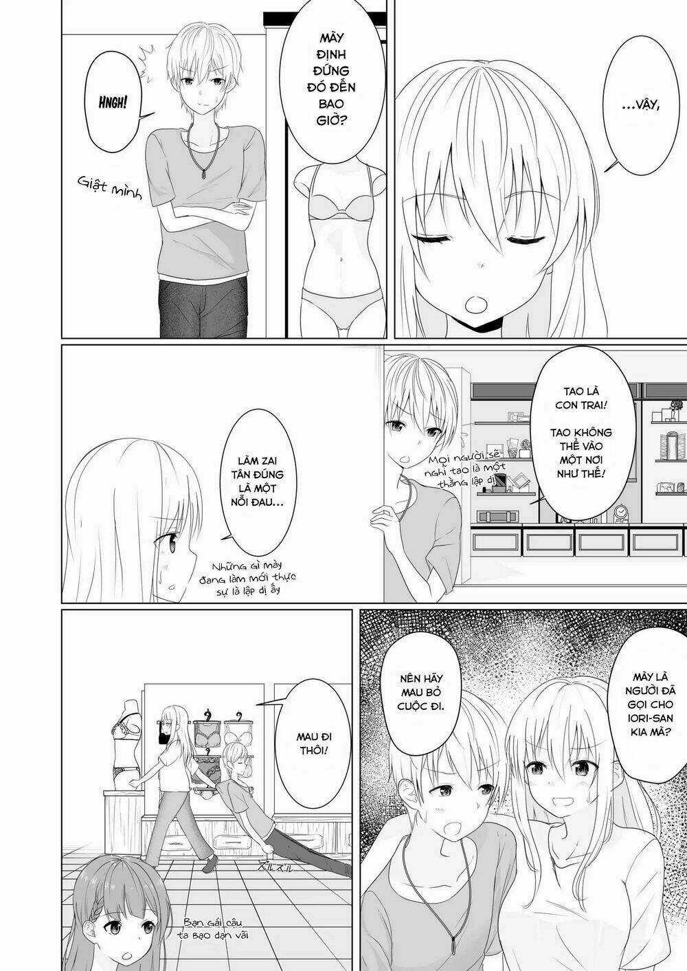 Ts Suki Na Danshi Ga Ts Shita Kara Zenryoku De Risou No Ts-Kko Wo Enjiru Yatsu Chapter 4 trang 2