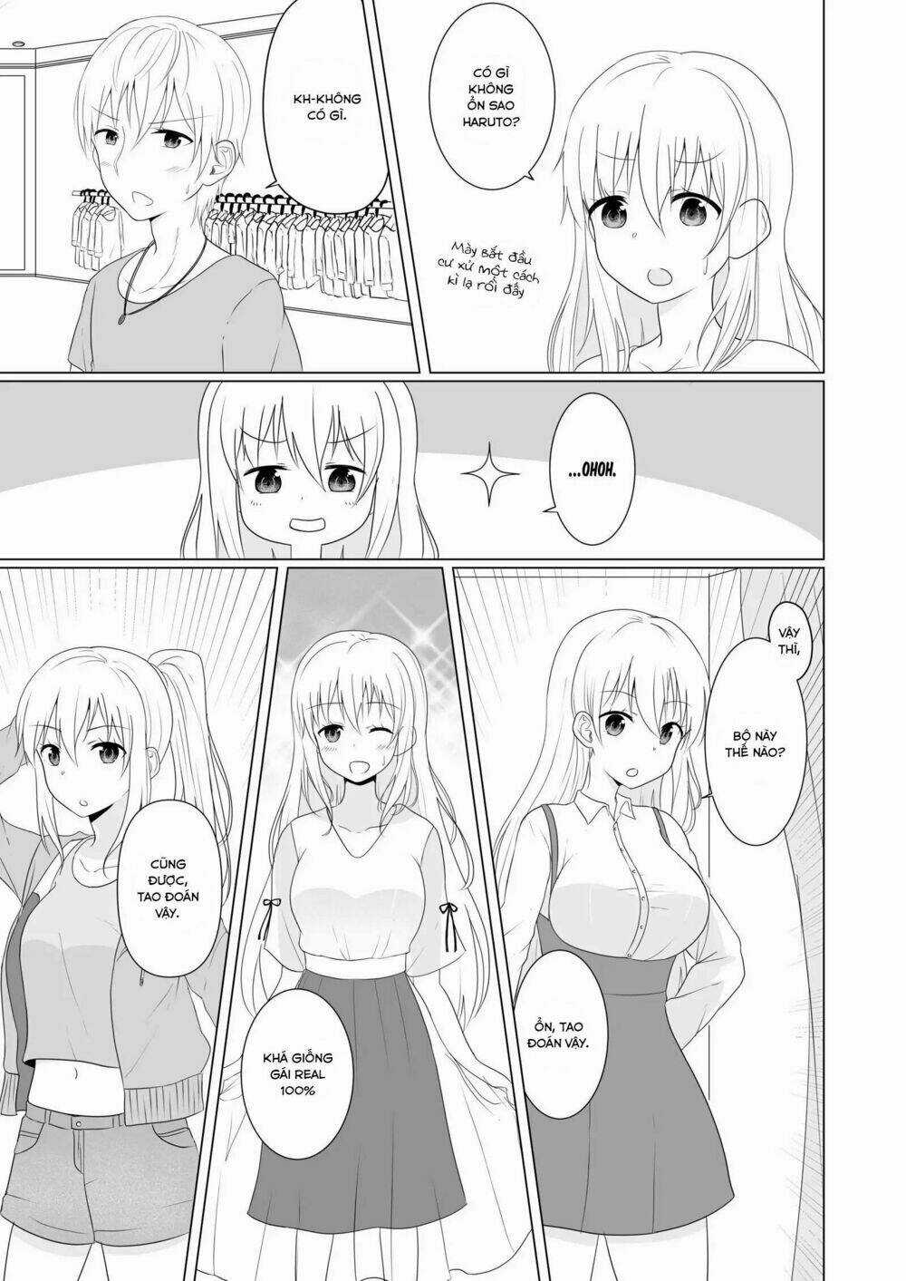 Ts Suki Na Danshi Ga Ts Shita Kara Zenryoku De Risou No Ts-Kko Wo Enjiru Yatsu Chapter 6 trang 3