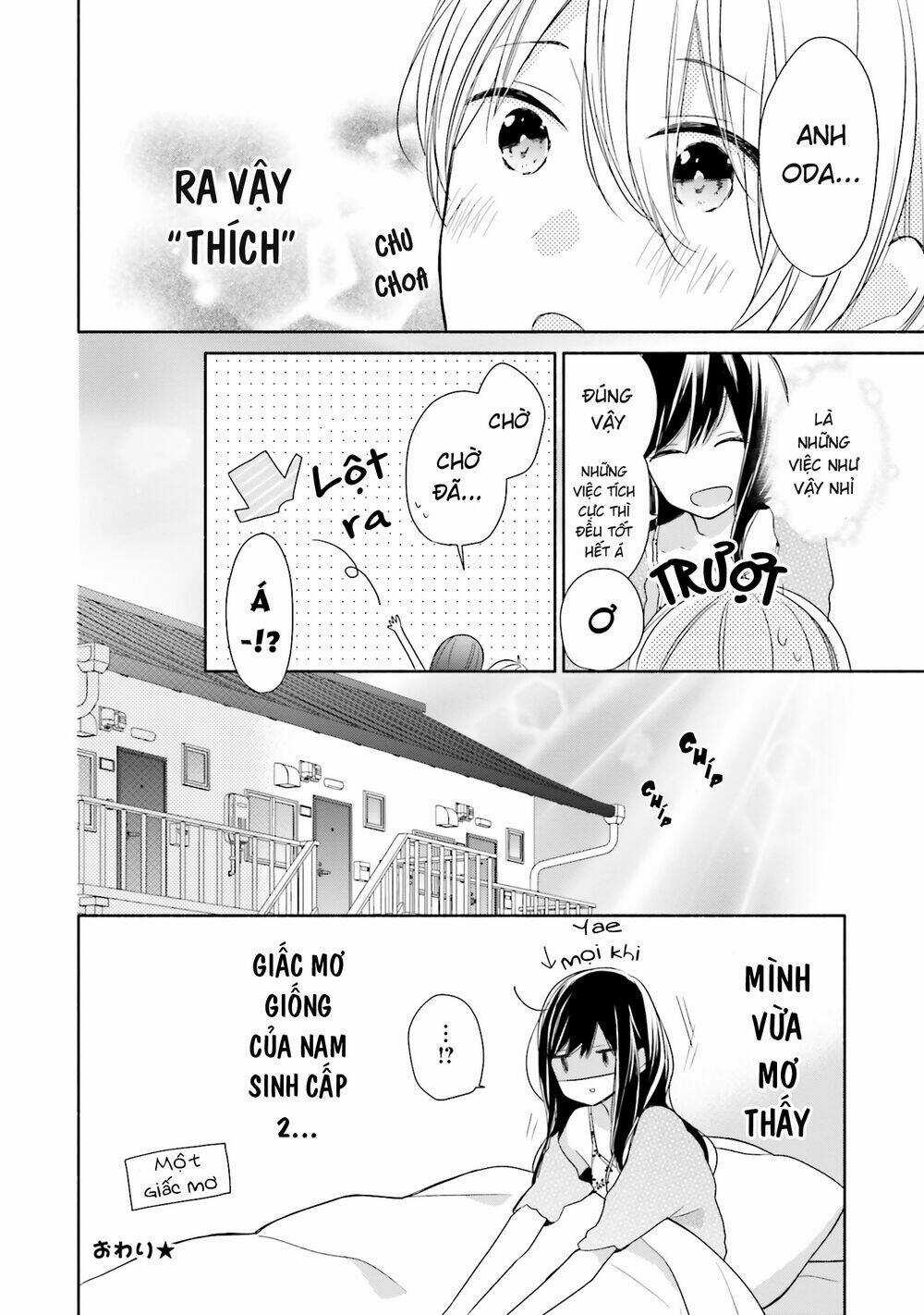 Tsugi Wa Sasetene Chapter 9.5 trang 9