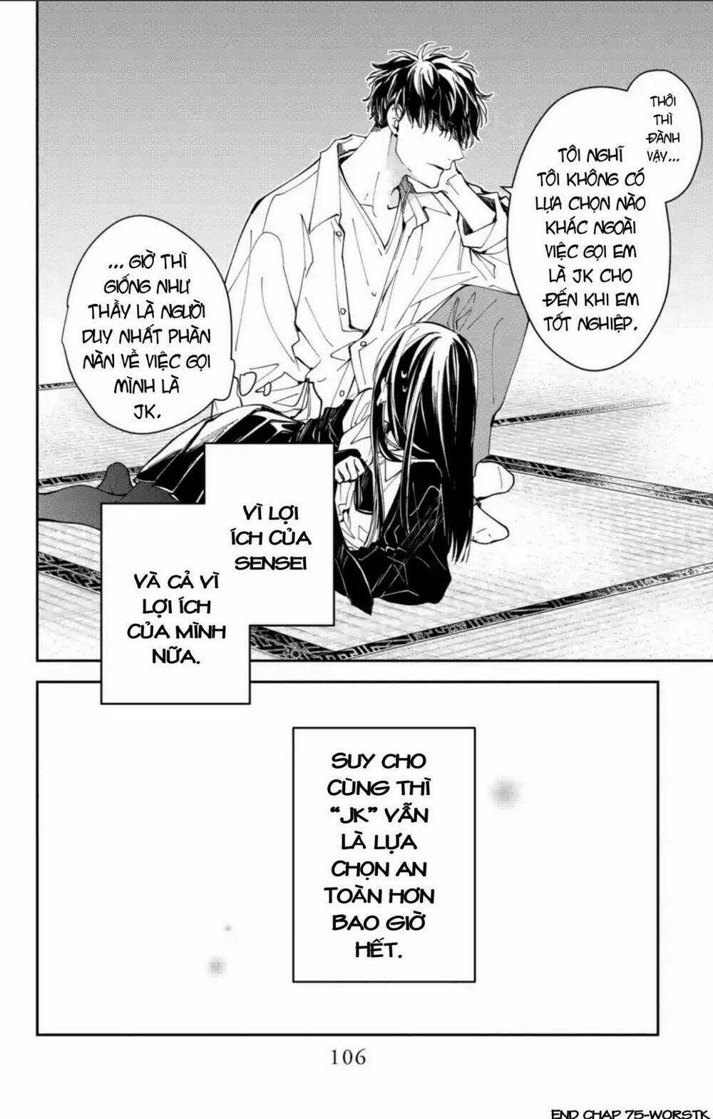 Tsuiraku Jk To Haijin Kyoushi Chapter 75 trang 26