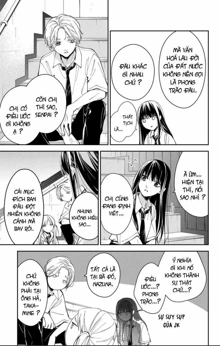 Tsuiraku Jk To Haijin Kyoushi Chapter 77 trang 9