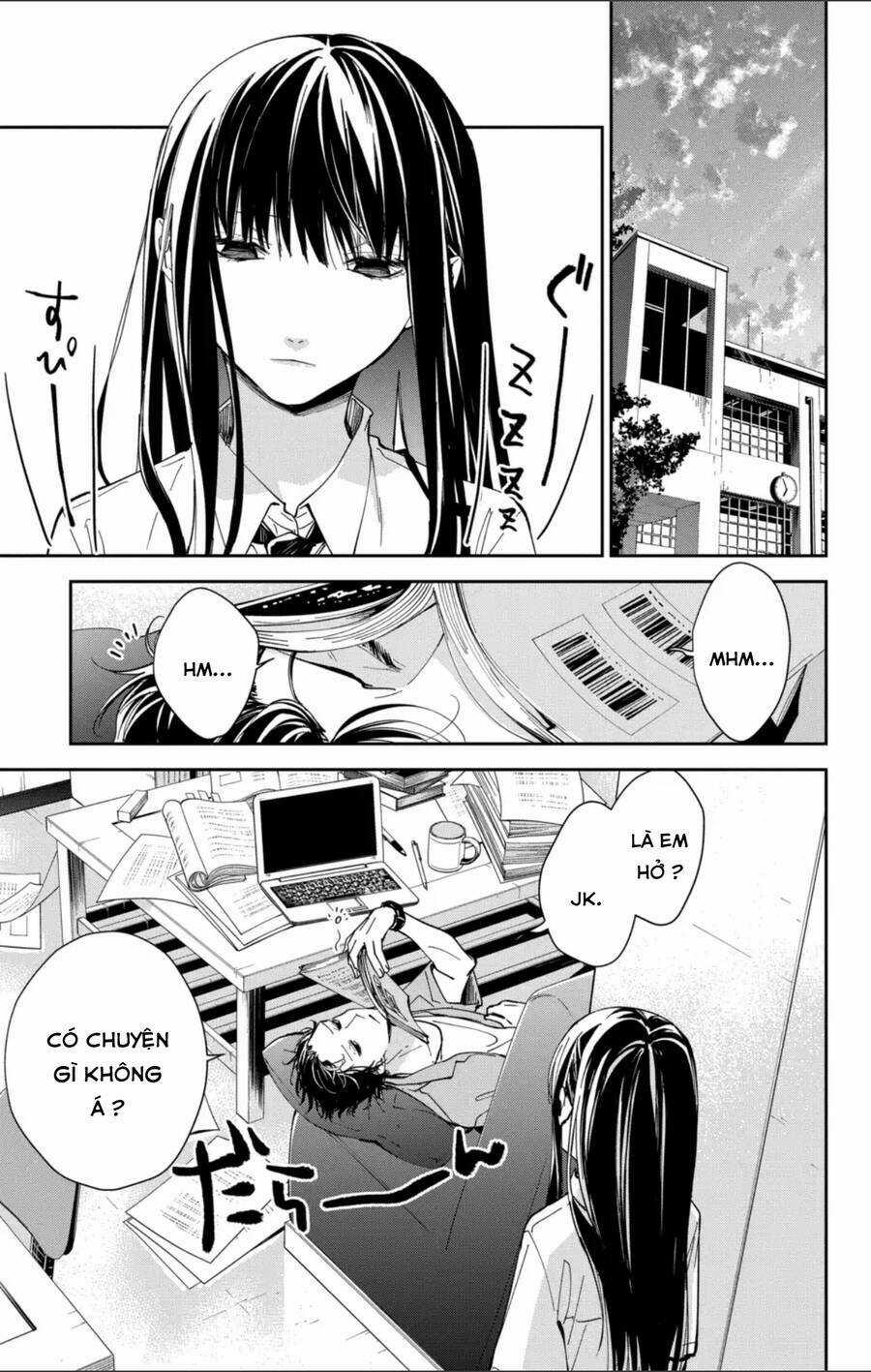 Tsuiraku Jk To Haijin Kyoushi Chapter 79 trang 17