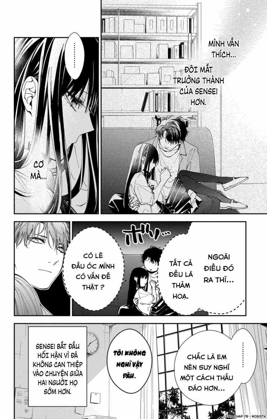 Tsuiraku Jk To Haijin Kyoushi Chapter 79 trang 26