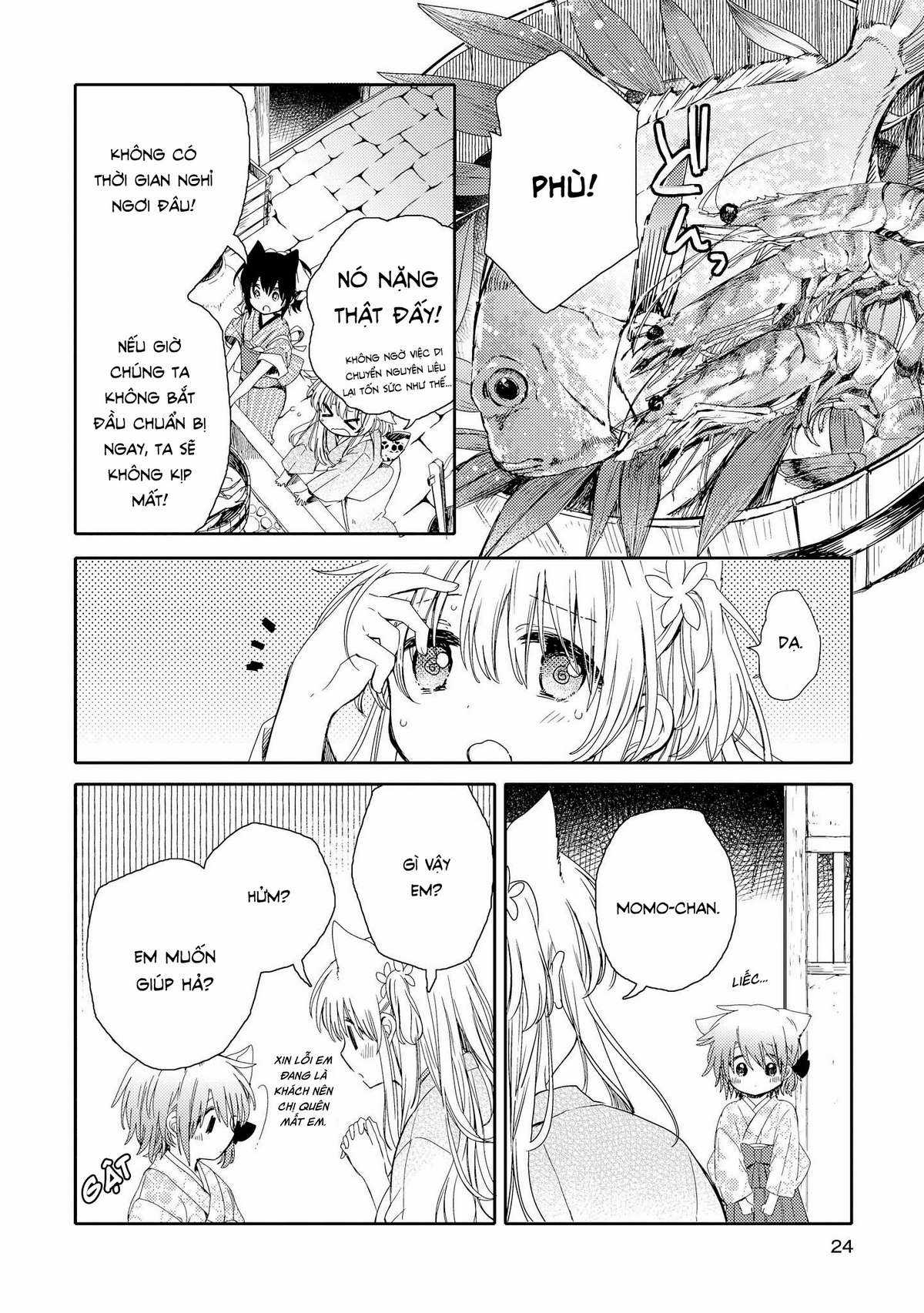 Tsuki ga Kirei Desu ne (Overblack Team) Chapter 5 trang 25