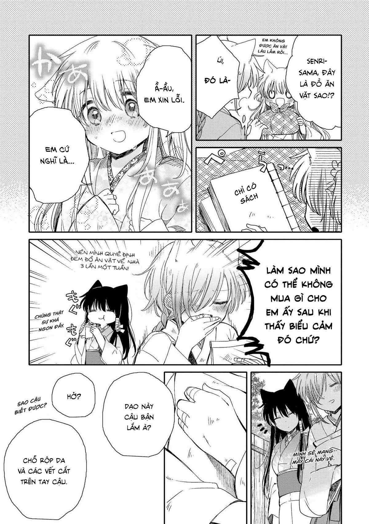 Tsuki ga Kirei Desu ne (Overblack Team) Chapter 7 trang 9