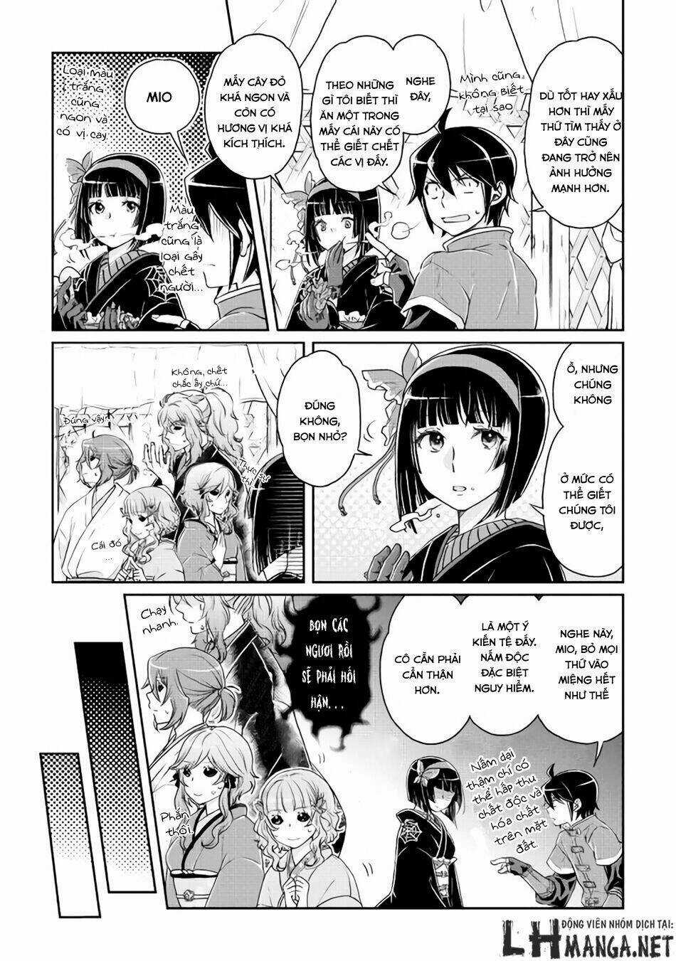Tsuki Ga Michibiku Isekai Douchuu Chapter 18 trang 12