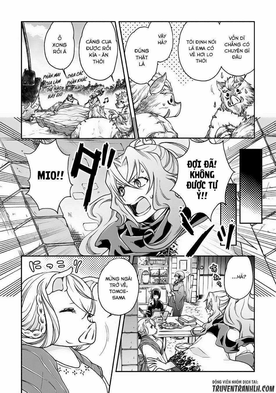 Tsuki Ga Michibiku Isekai Douchuu Chapter 21 trang 9