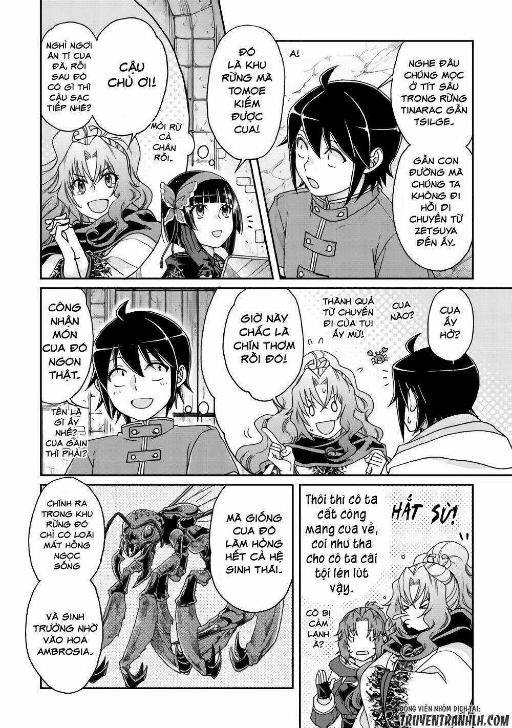 Tsuki Ga Michibiku Isekai Douchuu Chapter 35 trang 14