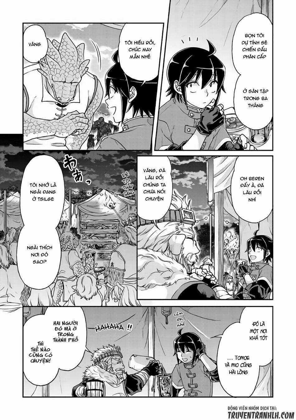 Tsuki Ga Michibiku Isekai Douchuu Chapter 36 trang 14