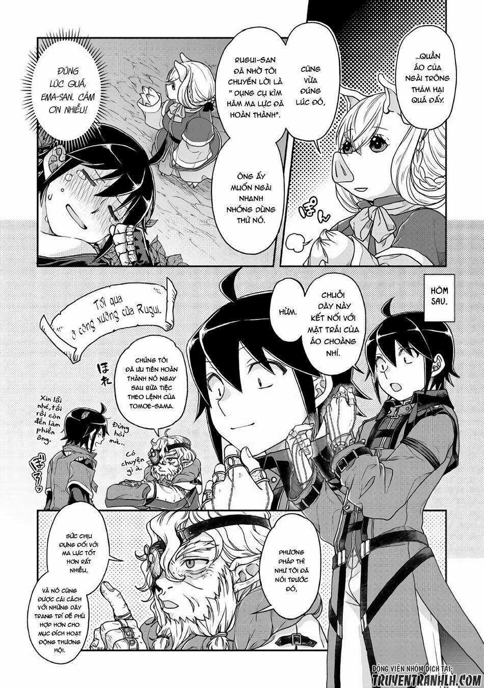 Tsuki Ga Michibiku Isekai Douchuu Chapter 38 trang 8