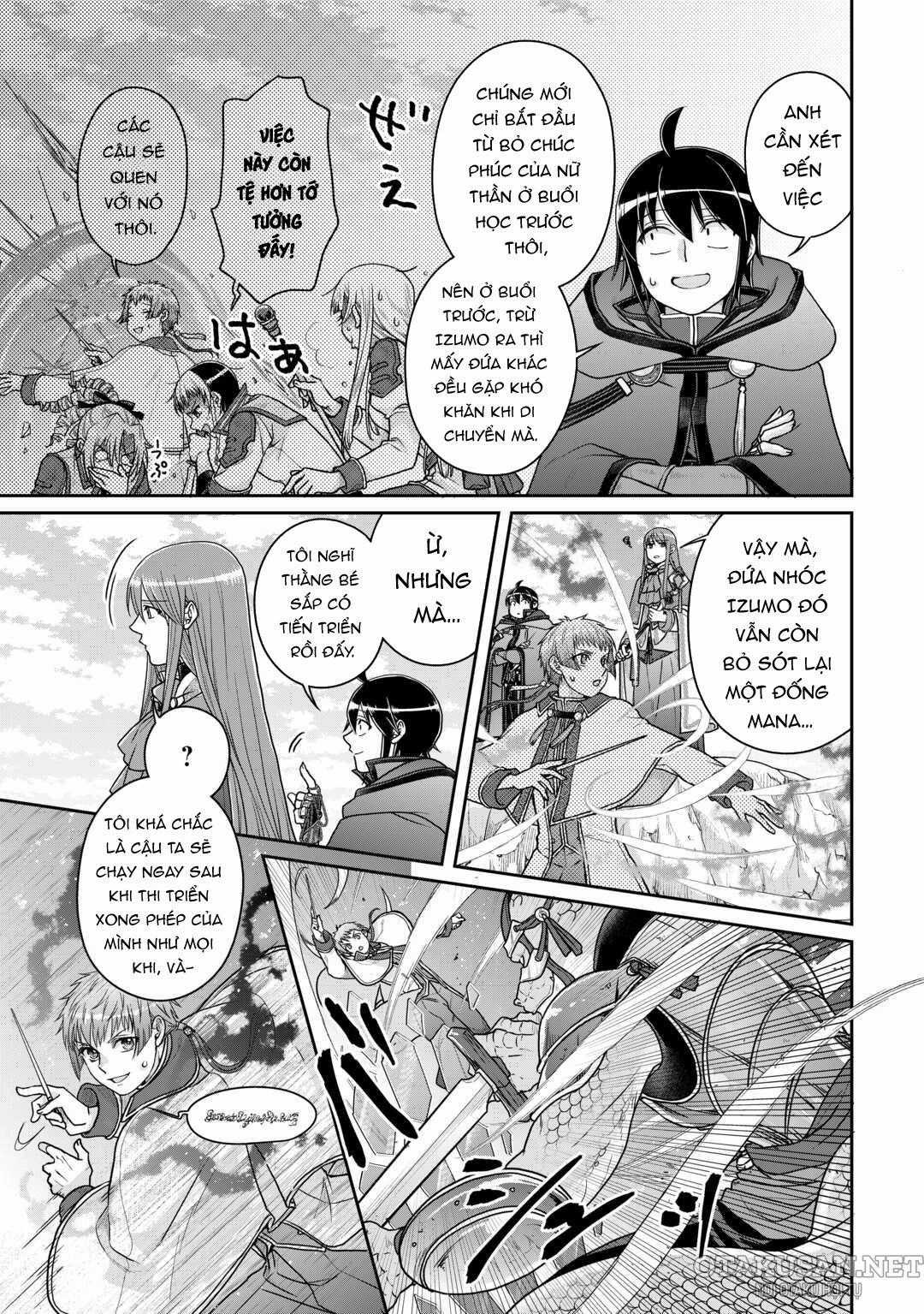 Tsuki Ga Michibiku Isekai Douchuu Chapter 96 trang 9