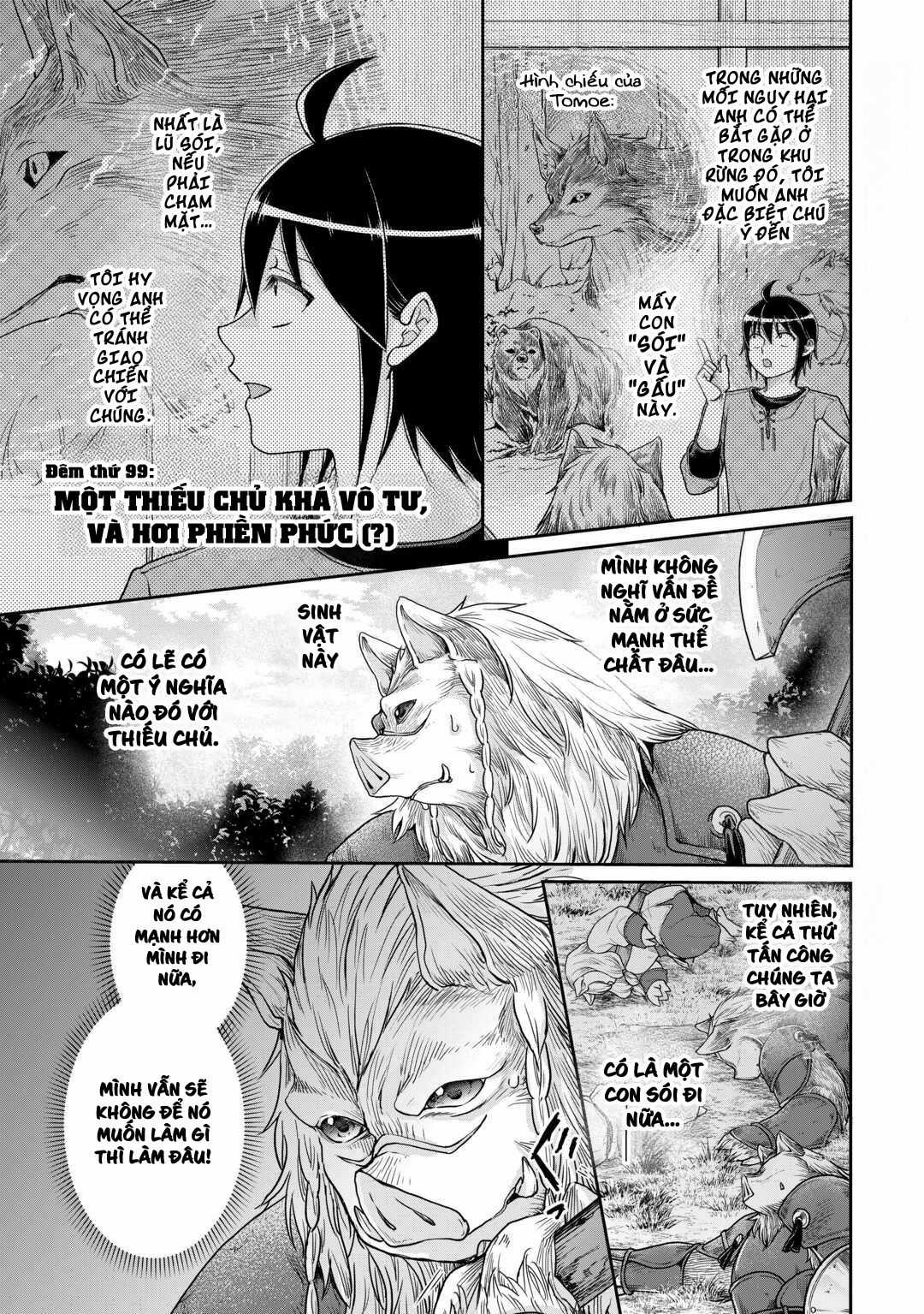 Tsuki Ga Michibiku Isekai Douchuu Chapter 99 trang 2