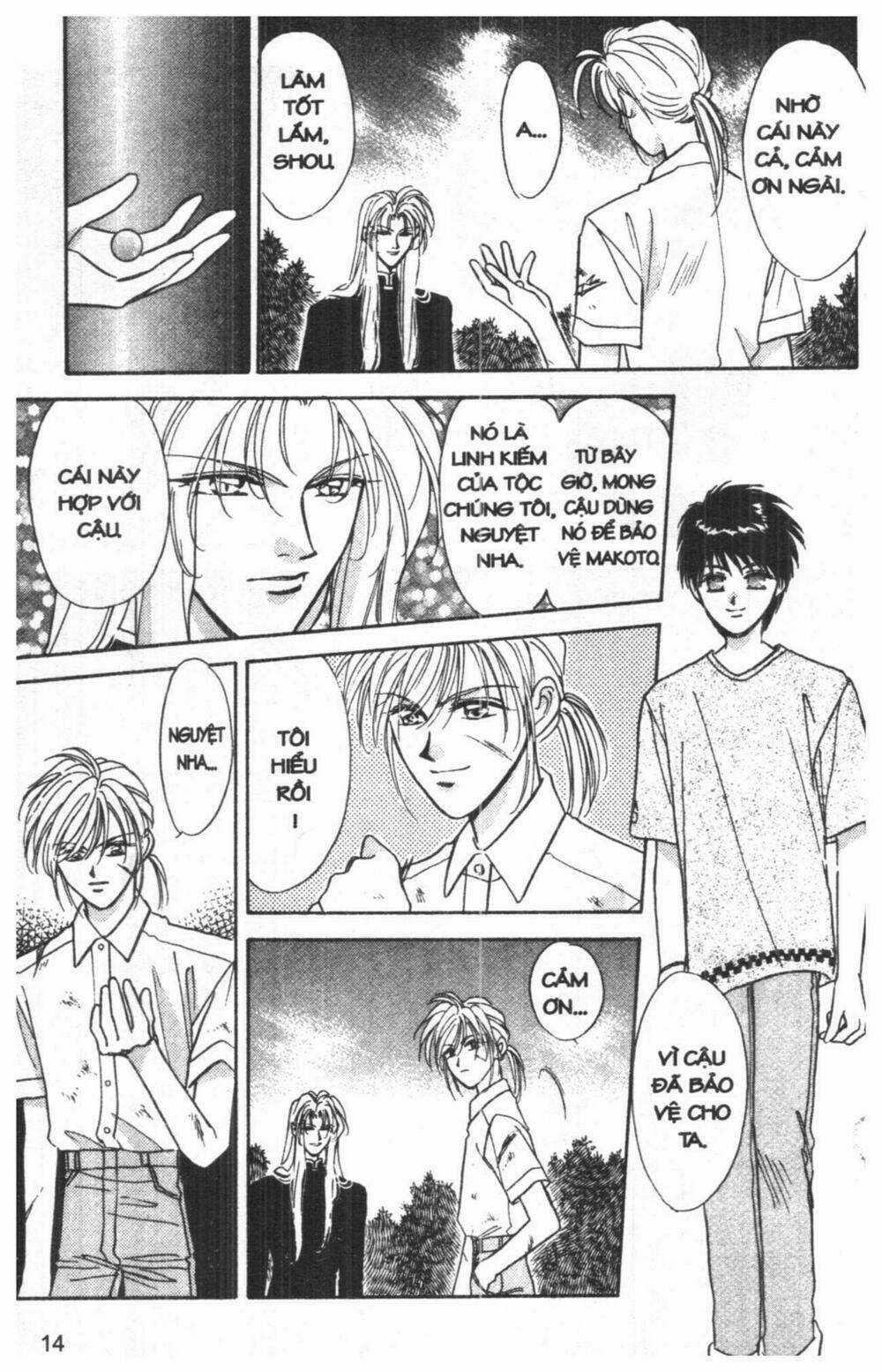 Tsuki No Umareru Yoru Chapter 3 trang 12