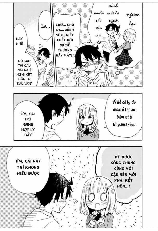 Tsukushitagari Na Uchi No Yome Nitsuite Dere Temoii Ka? Chapter 7.1 trang 4