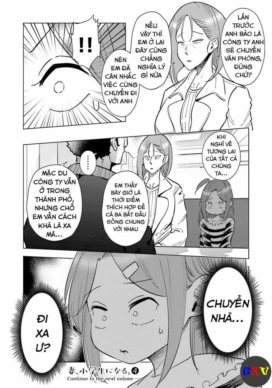 Tsuma, Shougakusei Ni Naru. Chapter 32 trang 21