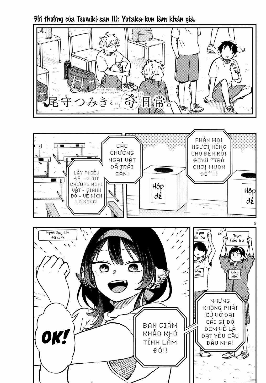 Tsumiki Ogami và Cuộc sống diệu kì! Chapter 15 trang 9